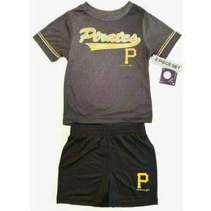 Pittsburgh Pirates Toddler Boys Shirt & Short Set